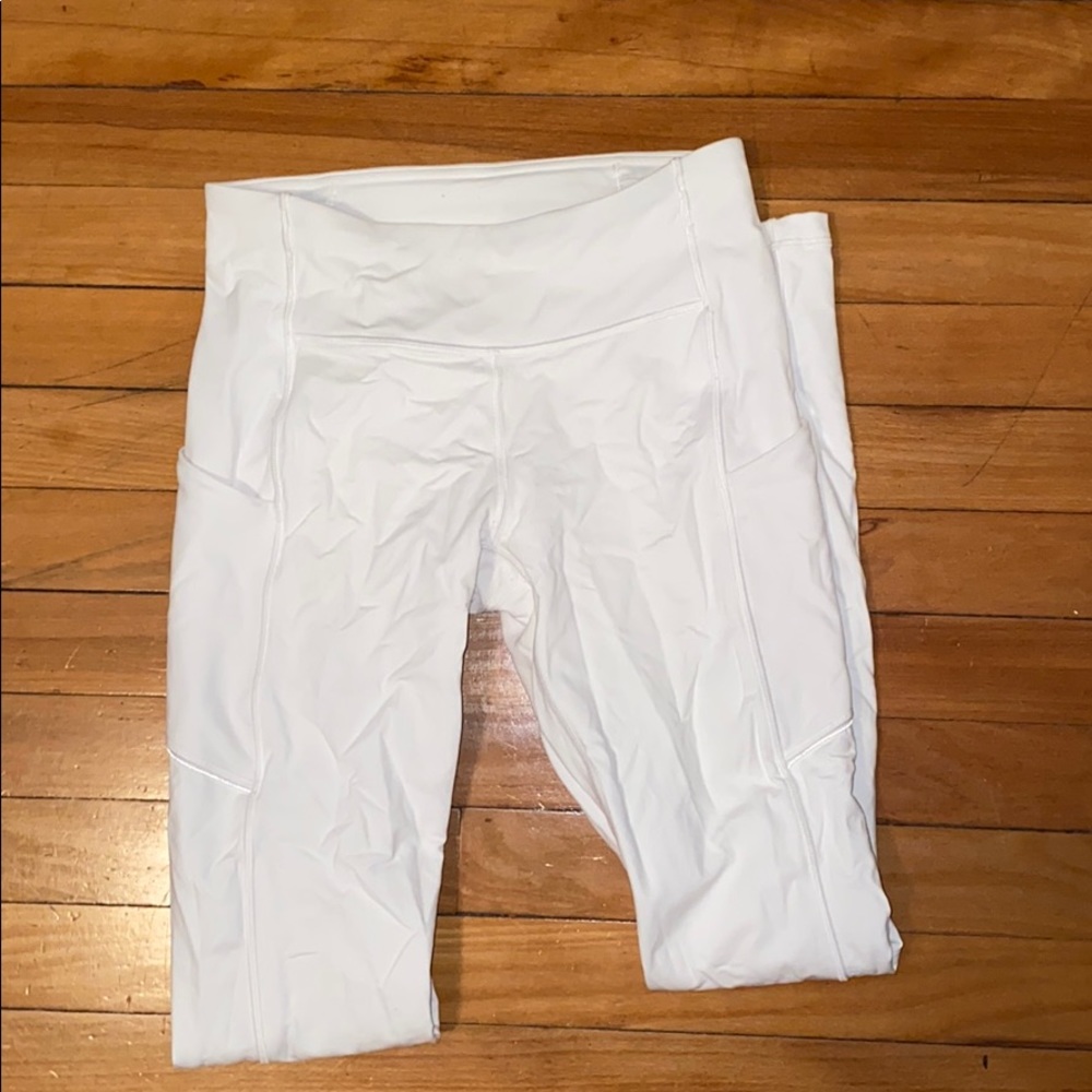 Lululemon white leggings